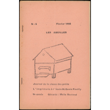Journal scolaire Freinet. Les abeilles. N°5, février, 1955.
