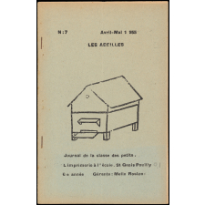 Journal scolaire Freinet. Les abeilles. N°7, avril-mai, 1955.