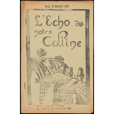Journal scolaire Freinet. L'écho de notre colline. N°6, mars, 1951.