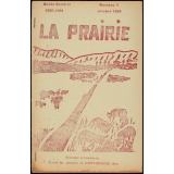 Journal scolaire Freinet. La prairie. N°1, octobre, 1950.