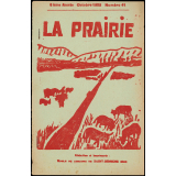 Journal scolaire Freinet. La prairie. N°41, octobre, 1952.