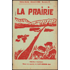 Journal scolaire Freinet. La prairie. N°41, octobre, 1952.