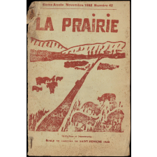 Journal scolaire Freinet. La prairie. N°42, novembre, 1952.