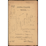 Journal scolaire Freinet. La ruche. N°3, décembre, 1950.