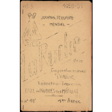 Journal scolaire Freinet. La ruche. N°3, décembre, 1950.