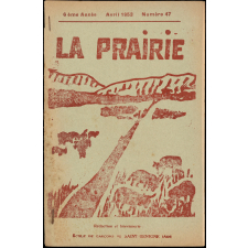 Journal scolaire Freinet. La prairie. N°47, avril, 1953.
