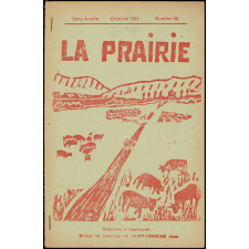 Journal scolaire Freinet. La prairie. N°50, octobre, 1953.