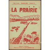 Journal scolaire Freinet. La prairie. N°51, novembre, 1953.