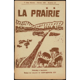 Journal scolaire Freinet. La prairie. N°54, février, 1954.