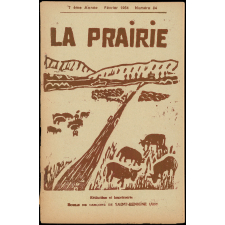 Journal scolaire Freinet. La prairie. N°54, février, 1954.