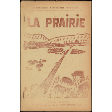 Journal scolaire Freinet. La prairie. N°56, avril-mai, 1954.
