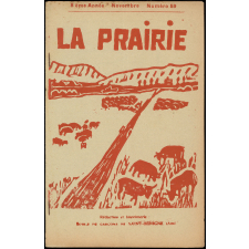 Journal scolaire Freinet. La prairie. N°59, novembre, [1954].