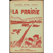 Journal scolaire Freinet. La prairie. N°64, avril-mai, [1955].