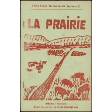 Journal scolaire Freinet. La prairie. N°67, novembre, [1955].