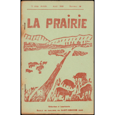 Journal scolaire Freinet. La prairie. N°86, avril, 1958.
