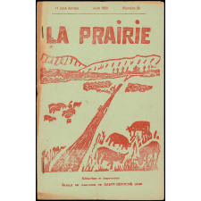 Journal scolaire Freinet. La prairie. N°88, juin, 1958.