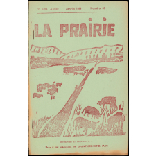 Journal scolaire Freinet. La prairie. N°92, janvier, 1959.