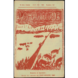 Journal scolaire Freinet. La prairie. N°130, avril-mai, 1963.