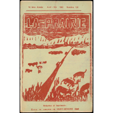 Journal scolaire Freinet. La prairie. N°130, avril-mai, 1963.