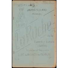 Journal scolaire Freinet. La ruche. N°2, novembre, 1950.