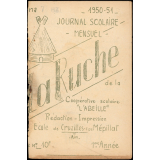 Journal scolaire Freinet. La ruche. N°7, mai, 1951.