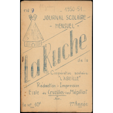 Journal scolaire Freinet. La ruche. N°9, 1951.