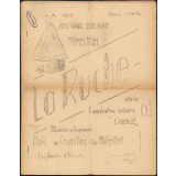 Journal scolaire Freinet. La ruche. N°2, 1953-1954.
