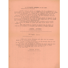 Journal scolaire Freinet. La ruche. N°2, 1953-1954.
