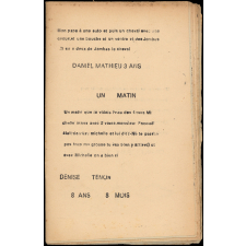 Journal scolaire Freinet. La ruche. N°3, 1953-1954.