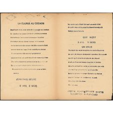 Journal scolaire Freinet. La ruche. N°3, 1954-1955.