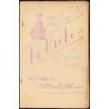 Journal scolaire Freinet. La ruche. N°5, 1954-1955.
