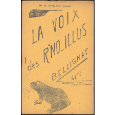 Journal scolaire Freinet. La voix des R'no-Illus. N°16, avril, 1953.