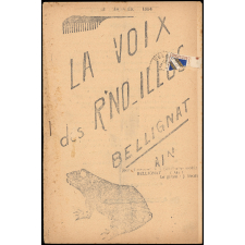 Journal scolaire Freinet. La voix des R'no-Illus. N°22, janvier, 1954.