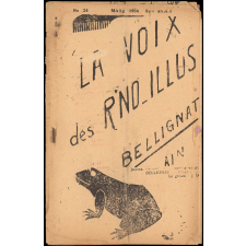 Journal scolaire Freinet. La voix des R'no-Illus. N°24, mars, 1954.
