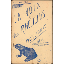 Journal scolaire Freinet. La voix des R'no-Illus. Mai, 1958.