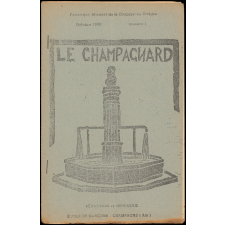 Journal scolaire Freinet. Le champagnard. N°1, octobre, 1950.