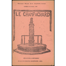 Journal scolaire Freinet. Le champagnard. Décembre, 1950.