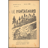 Journal scolaire Freinet. Le Montagnard. N°1, octobre, 1938.