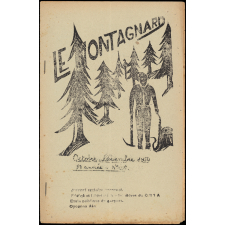 Journal scolaire Freinet. Le Montagnard. N°26, octobre novembre, 1950.
