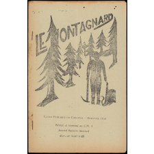 Journal scolaire Freinet. Le Montagnard. N°28, janvier, 1951.