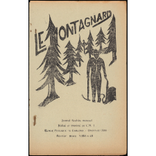 Journal scolaire Freinet. Le Montagnard. N°29, février mars, 1951.