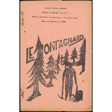 Journal scolaire Freinet. Le Montagnard. Décembre, 1953.