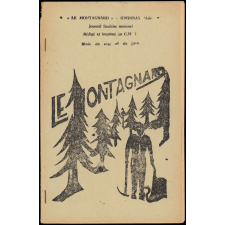 Journal scolaire Freinet. Le Montagnard. Mai juin, [1954].