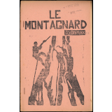 Journal scolaire Freinet. Le Montagnard. Mars avril, 1955.