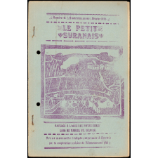 Journal scolaire Freinet. Le petit Suranais. N°41, février, 1936.
