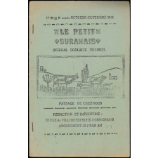 Journal scolaire Freinet. Le petit Suranais. N°80, octobre novembre, 1945.