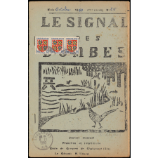 Journal scolaire Freinet. Le signal des Dombes. N°25, octobre, 1950.