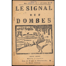 Journal scolaire Freinet. Le signal des Dombes. N°26, novembre, 1950.