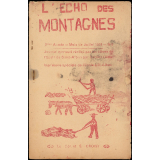 Journal scolaire Freinet. L'écho des montagnes. N°8, juillet, 1951.