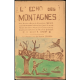 Journal scolaire Freinet. L'écho des montagnes. N°2, novembre, 1952.